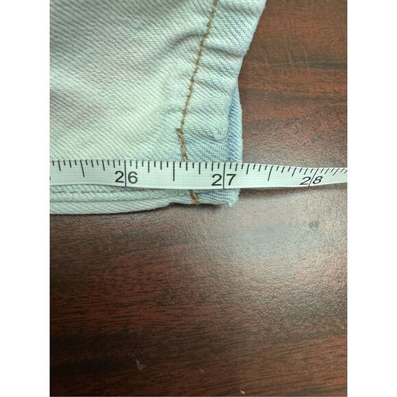 American Eagle Stretch Two Toned Denim Mom Jeans Size 12 - Picture 13 of 13